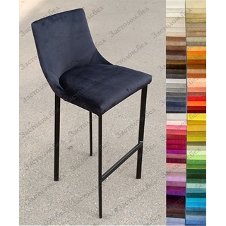 УДОБНЫЕ барные и полубарные стулья на металлокаркасе "Классико барный" с выбором высоты и цвета обивки. Нагрузка до 150 кг.