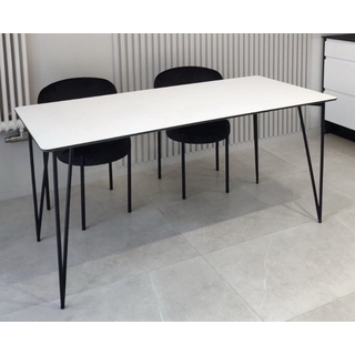 Стол из постформинга, ЛДСП или массива дуба на металлокаркасе серии "Паук". Широкий выбор размеров и цветов столешницы Стол из постформинга, ЛДСП или массива дуба на металлокаркасе серии "Паук". Широкий выбор размеров и цветов столешницы